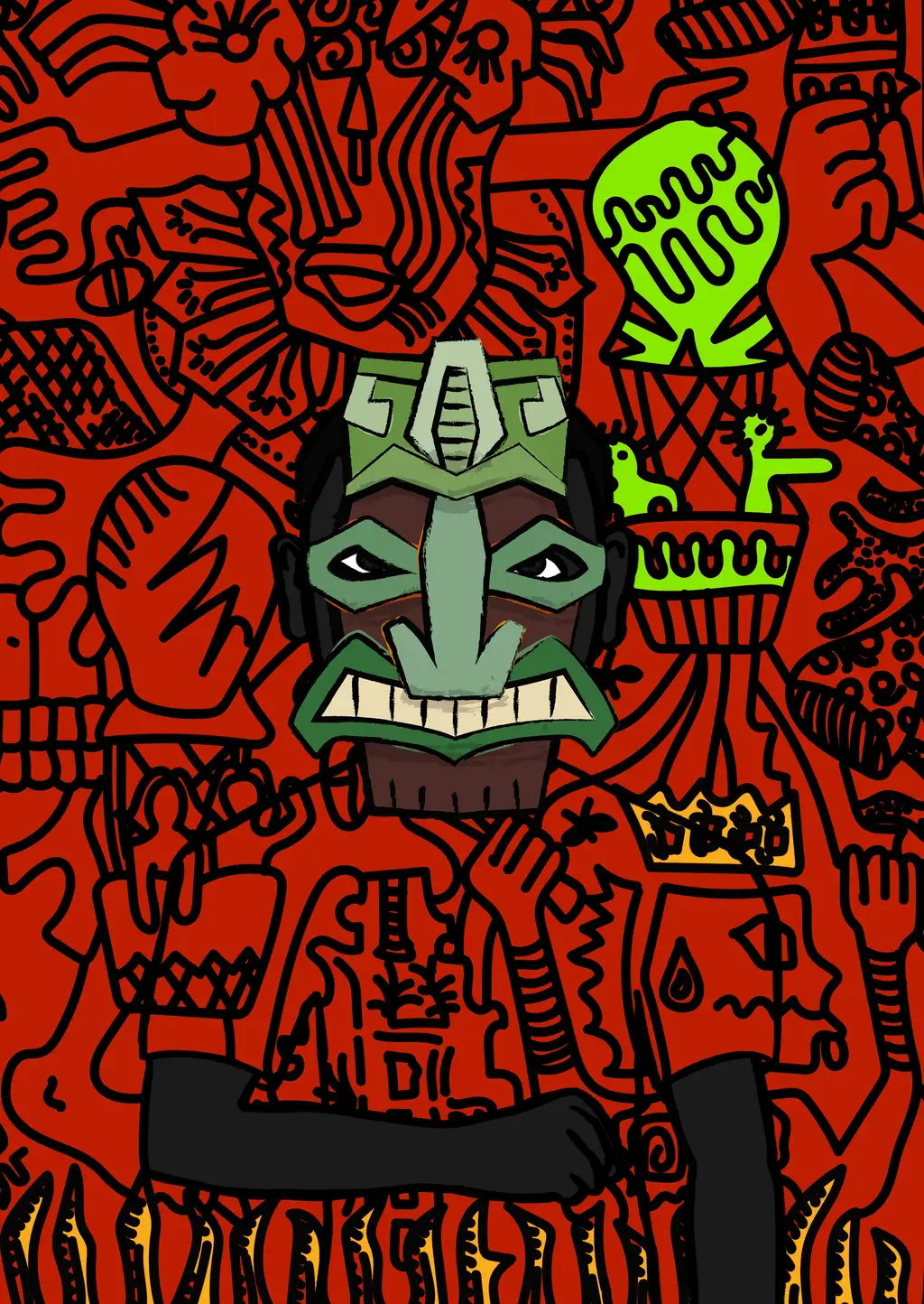 sage — Hashmask #9595