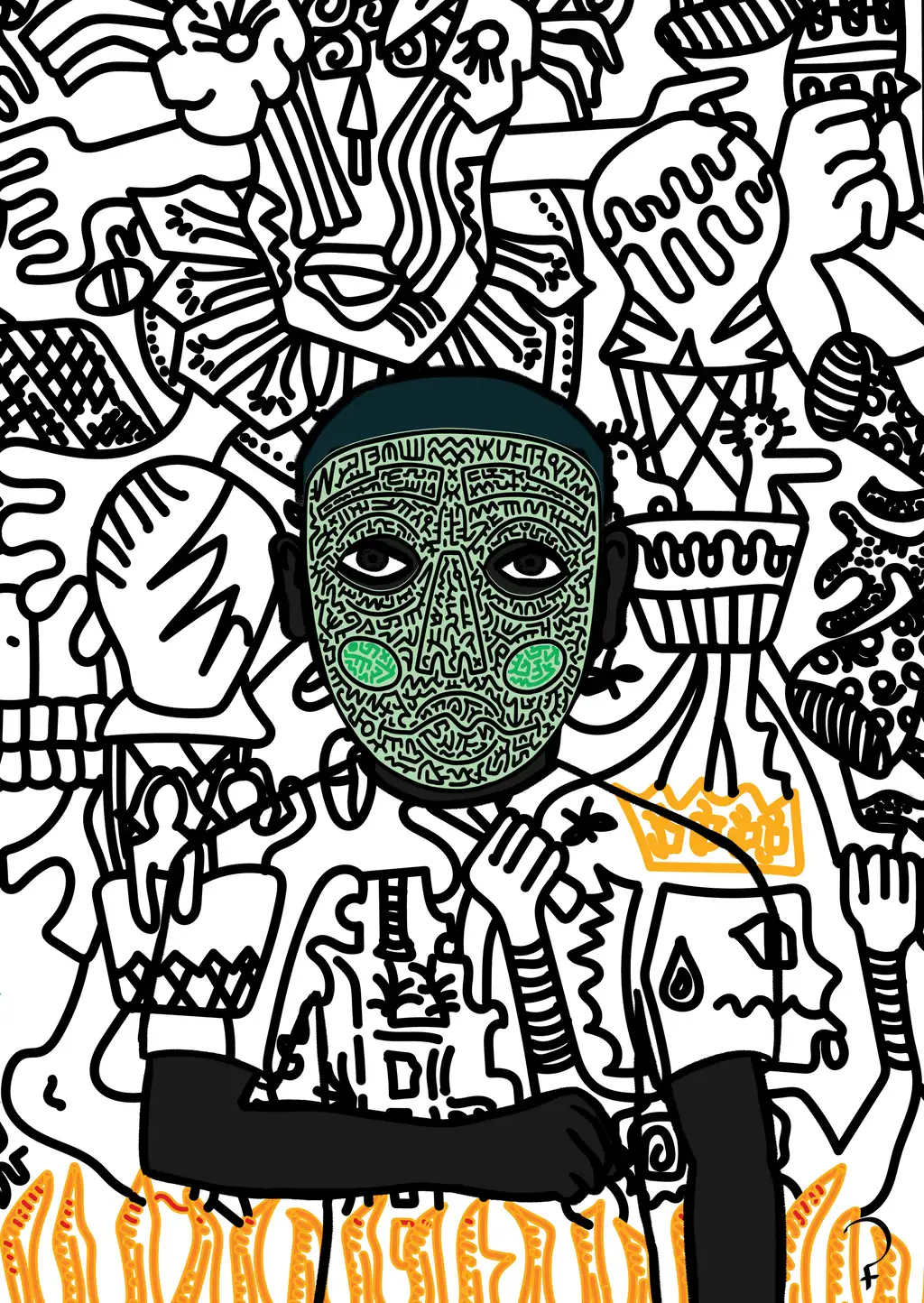 Mr Roboto — Hashmask #9597