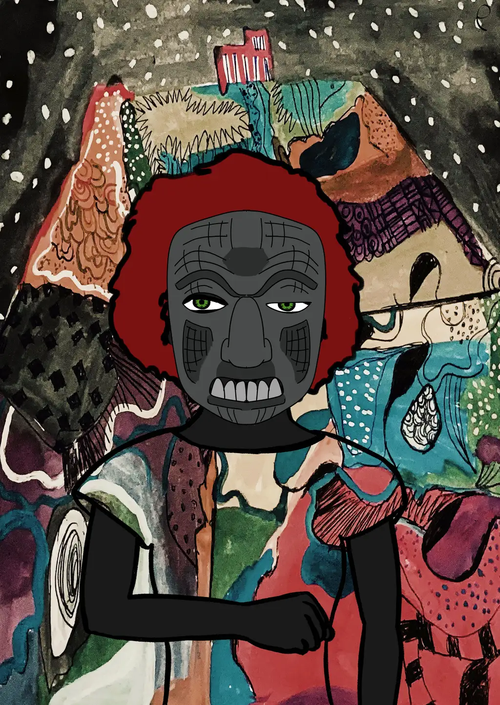 Elsa Einstein — Hashmask #9677