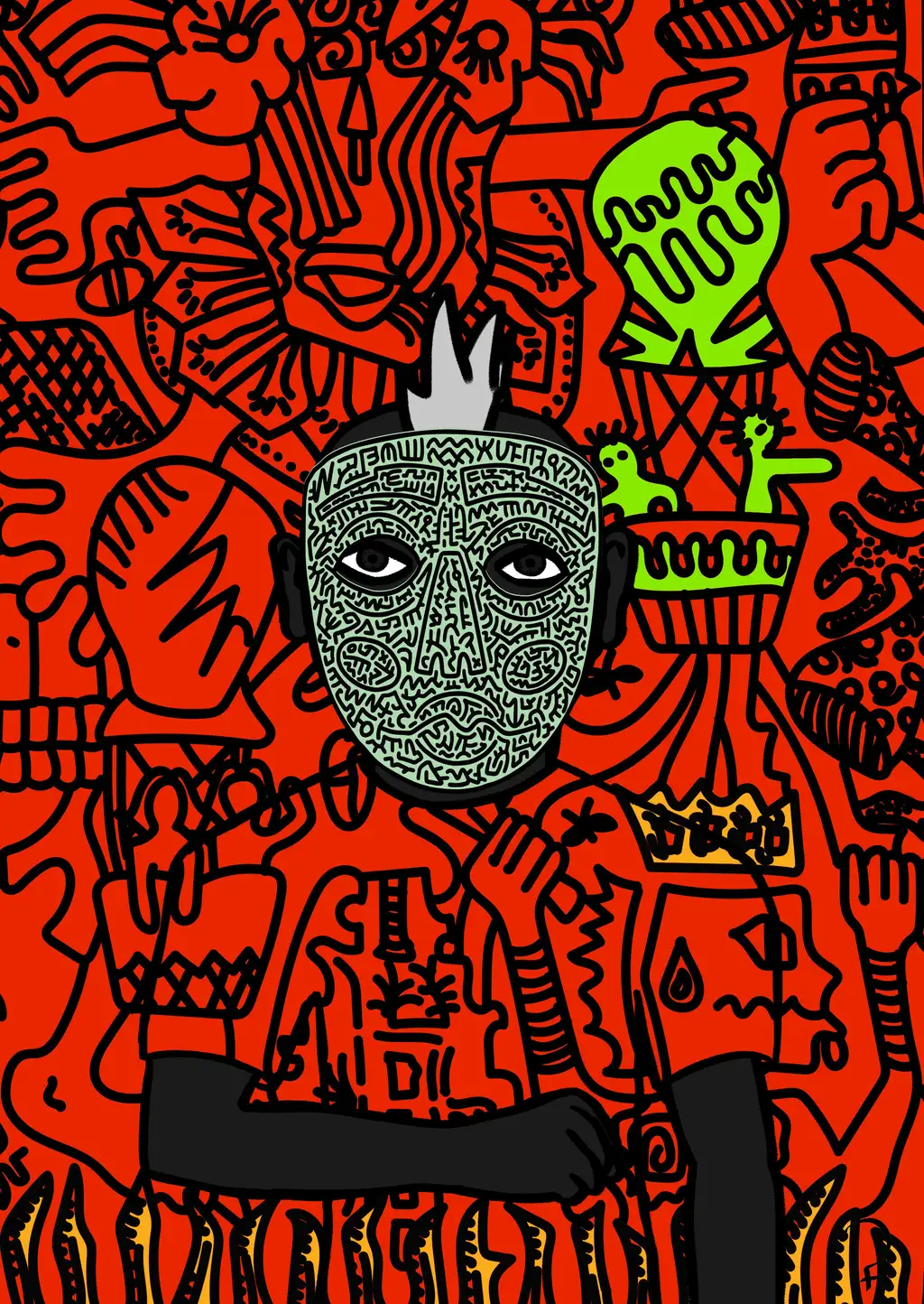 Hashmask #9695