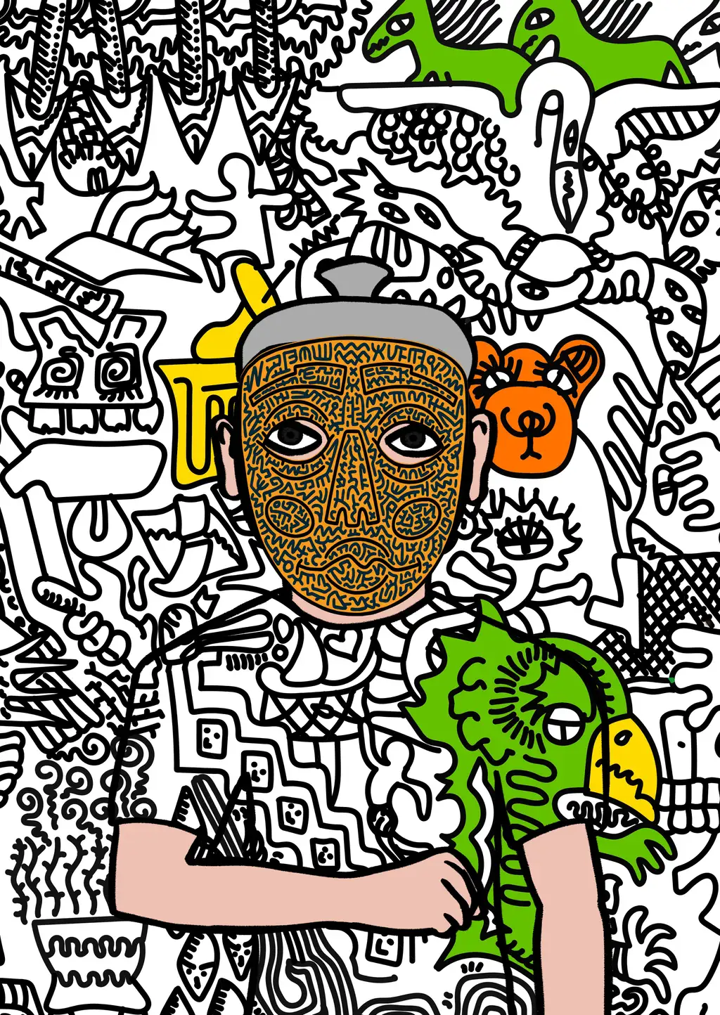 Lenny — Hashmask #9733