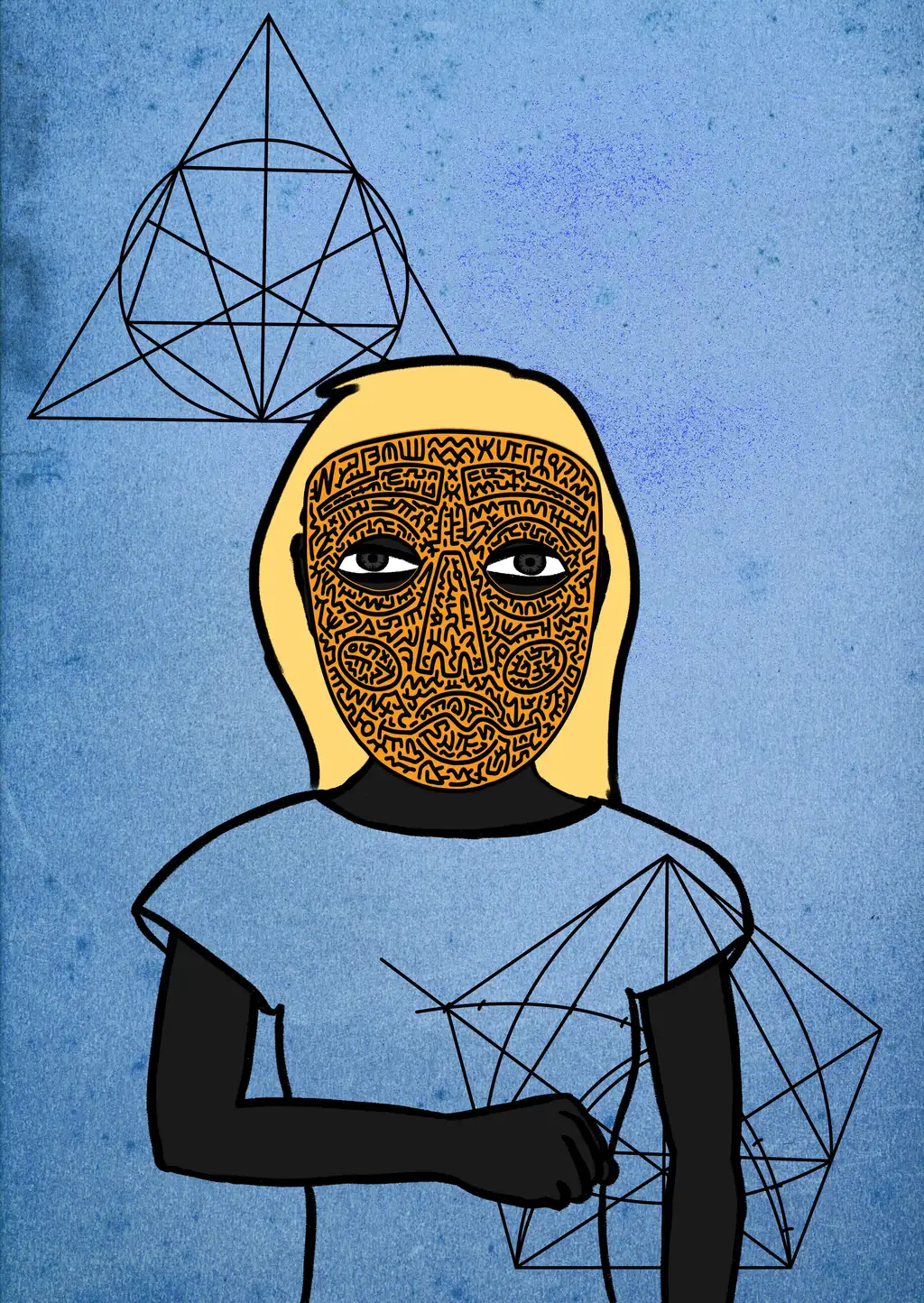Hidden Beauty — Hashmask #9746