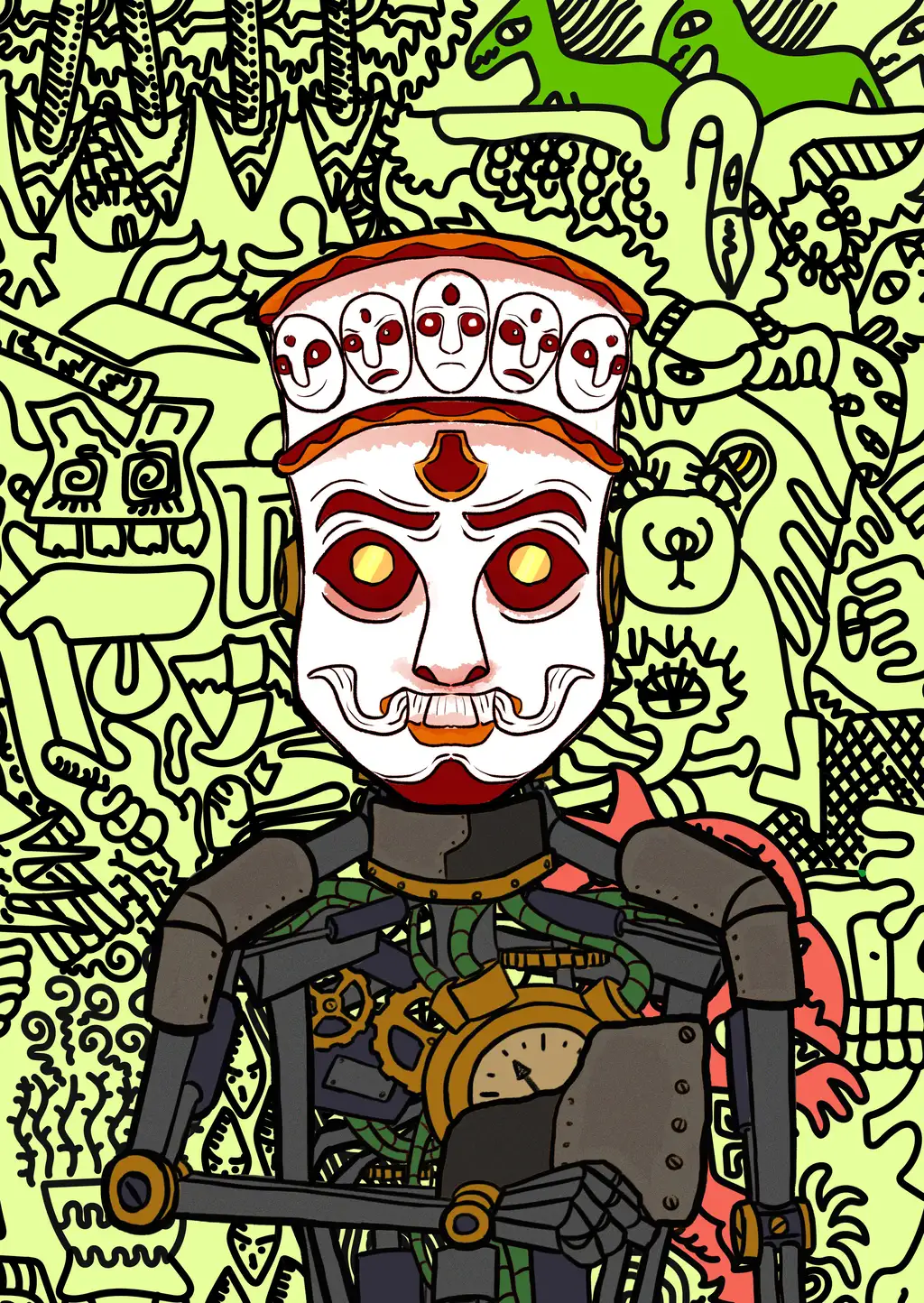 Mahathir Mohamad — Hashmask #9749