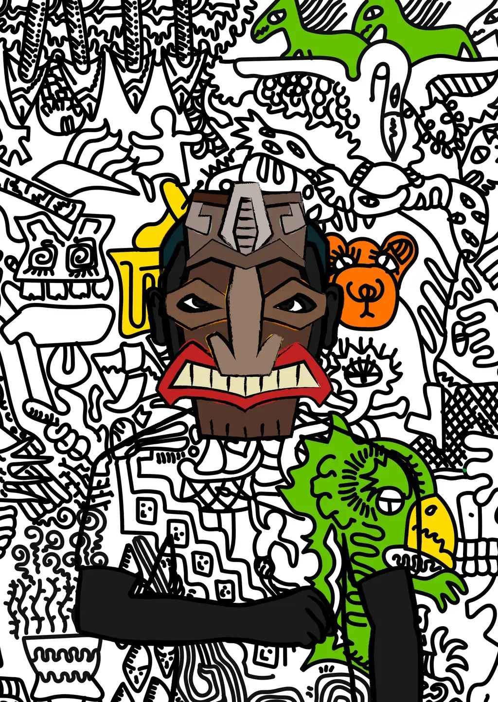 Hashmask #9786