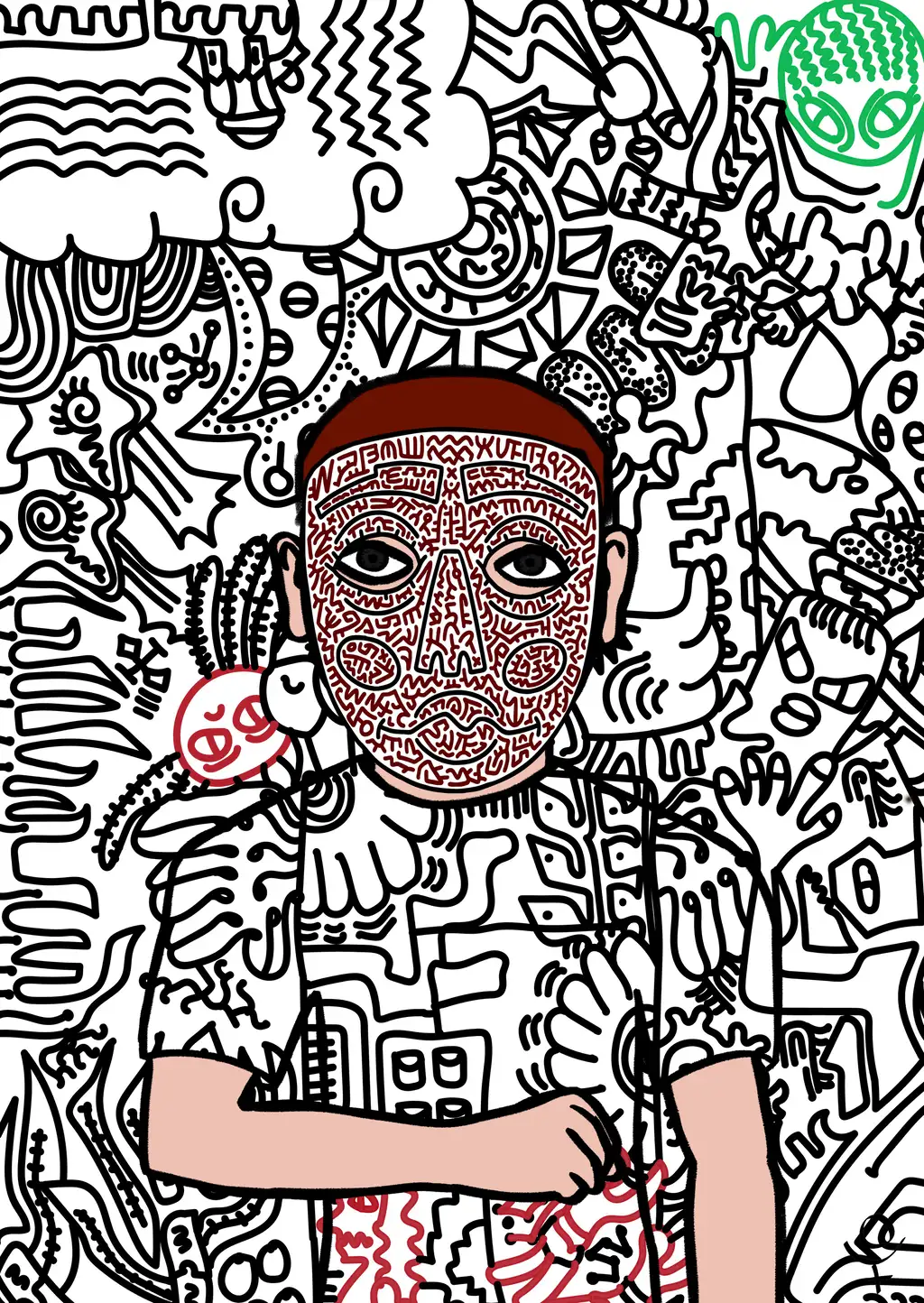 Hashmask #9789