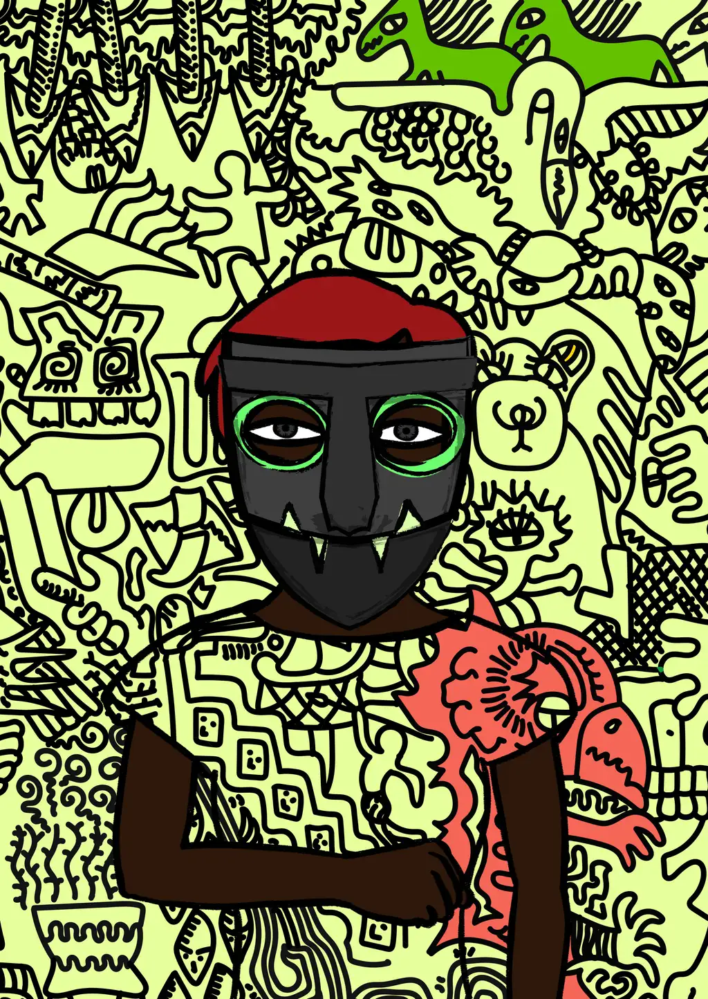 Hashmask #9857