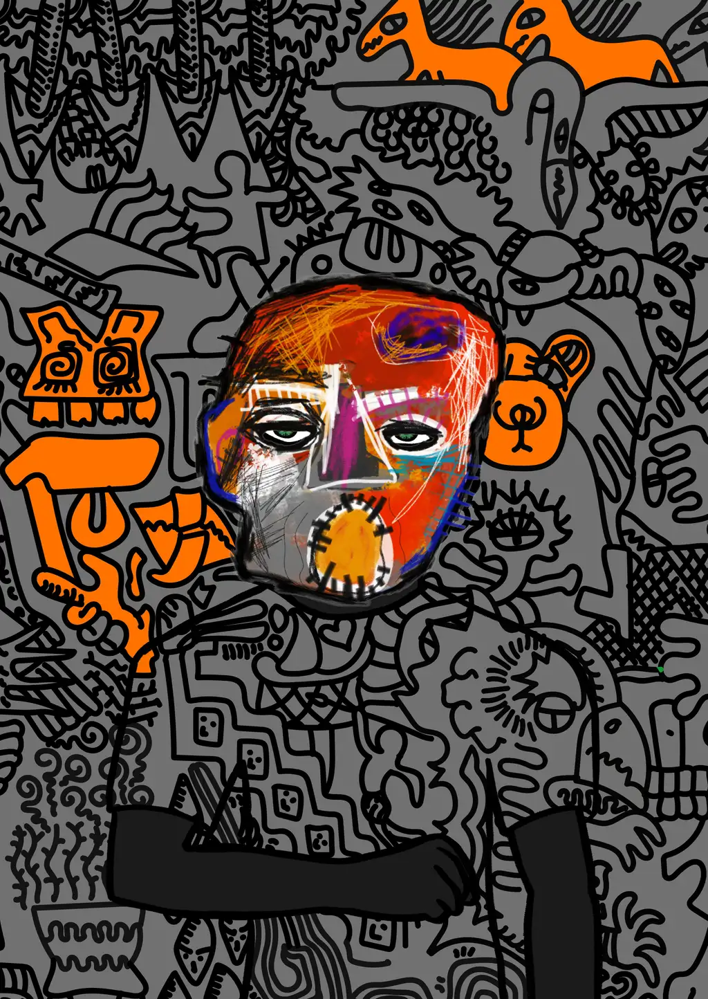 Hashmask #9858