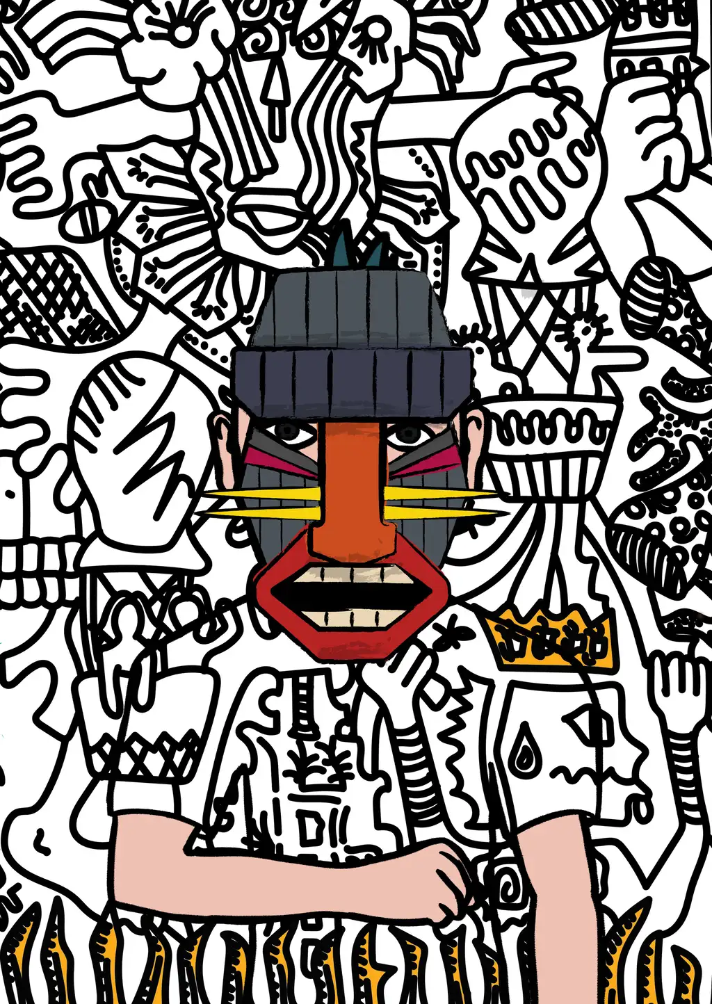 Hashmask #9864