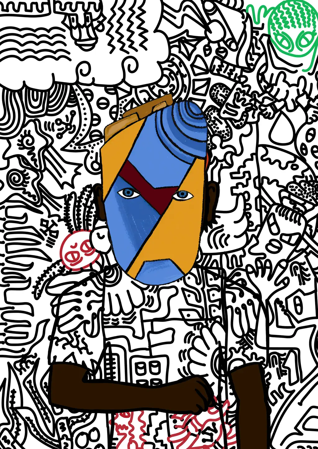 Hashmask #9866