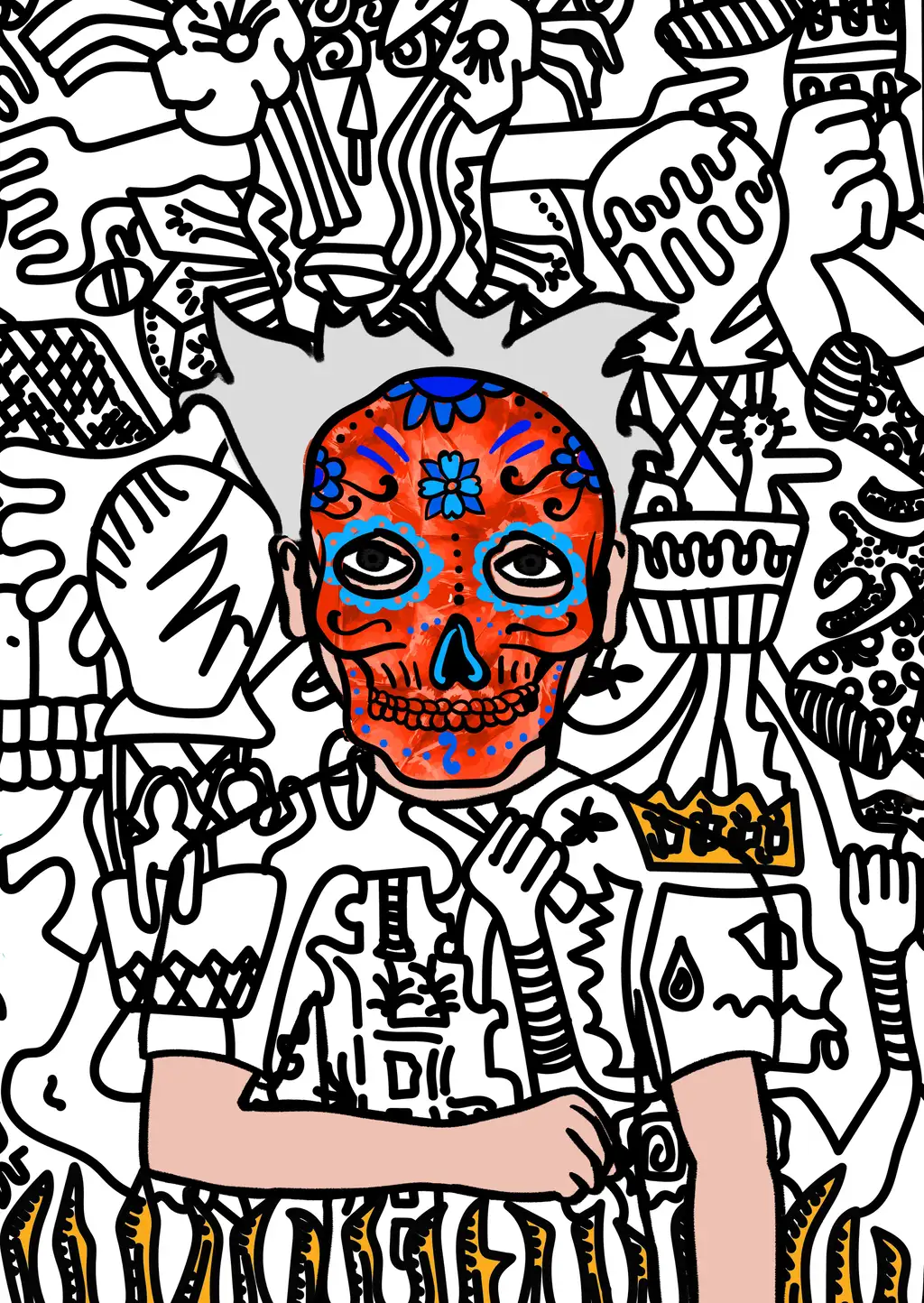 Hashmask #9875