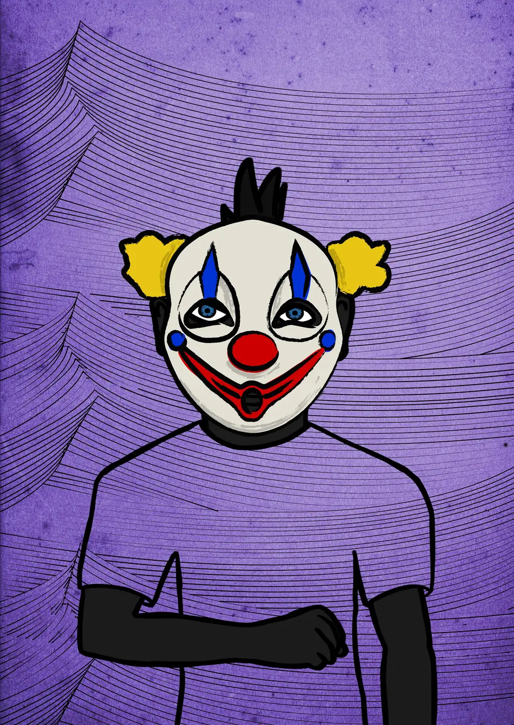 Tim booked two — Hashmask #9936
