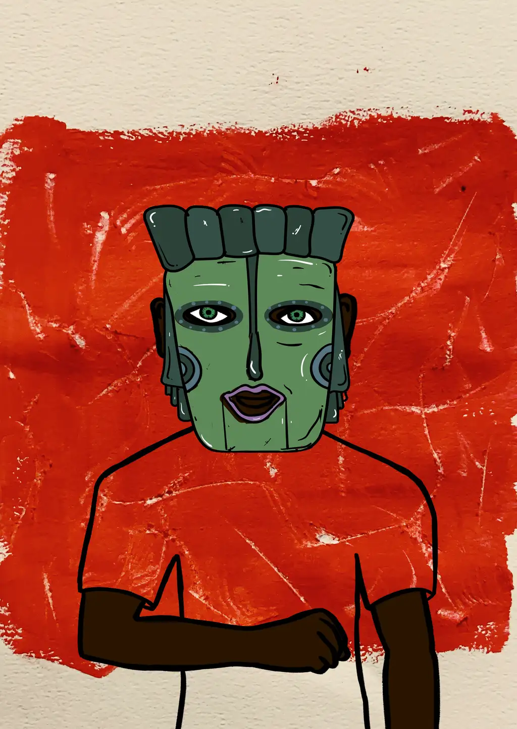 Two Years in Earth Time — Hashmask #9938