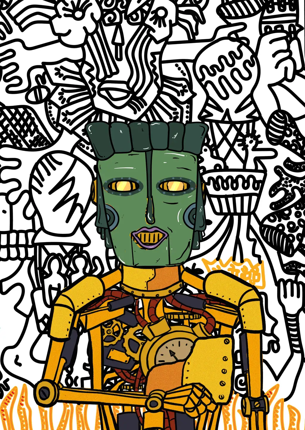 Hashmask #9979