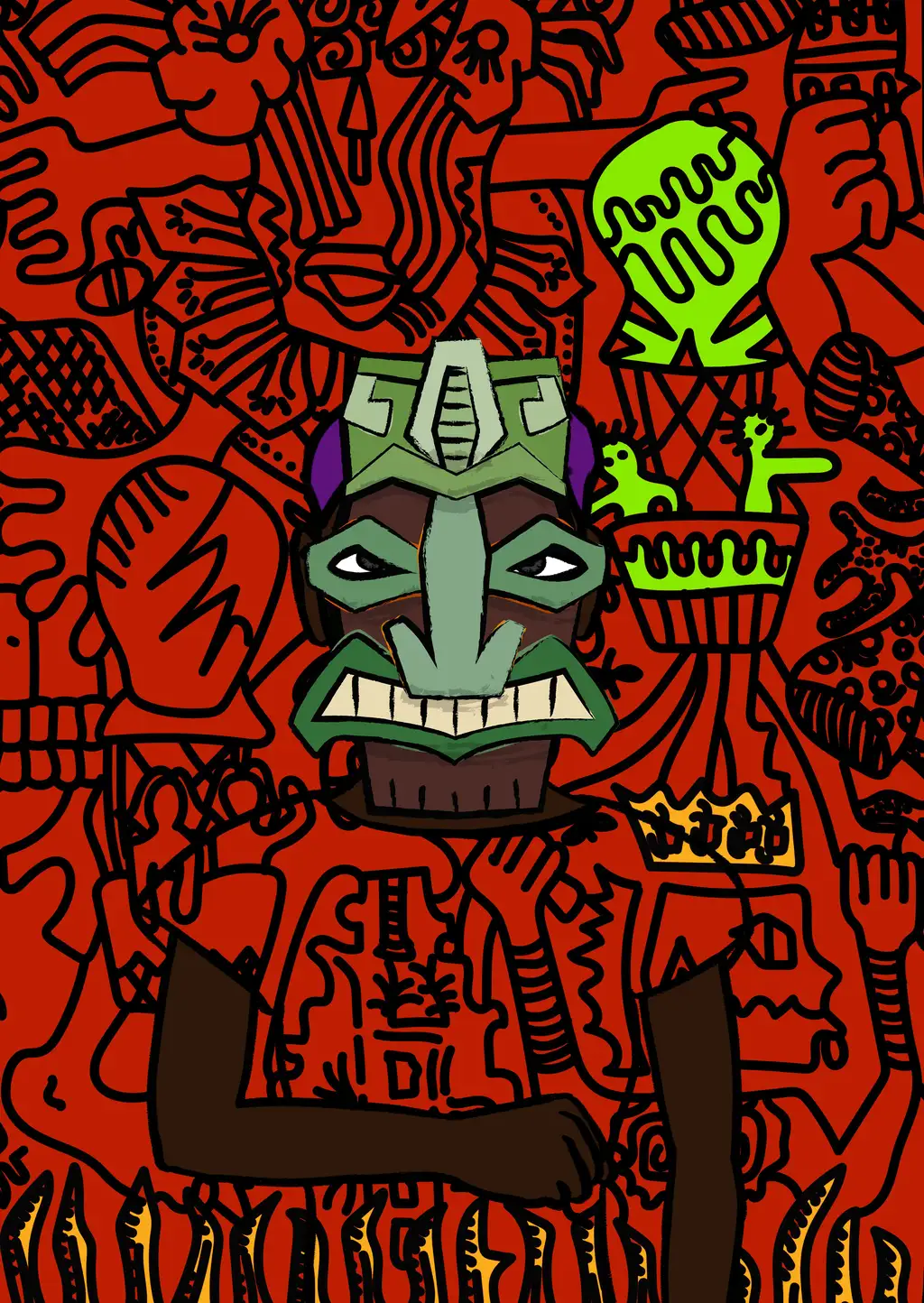 Hashmask #9981