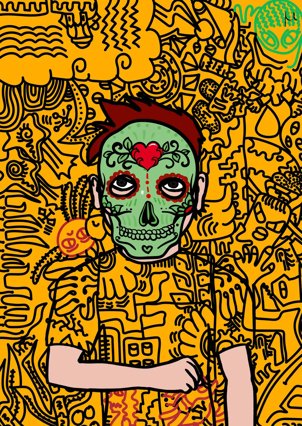 In Retrospect — Hashmask #9991