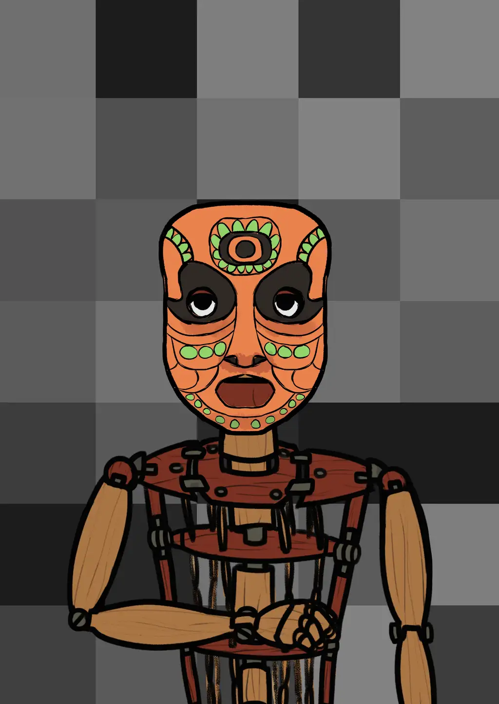 Chief — Hashmask #10001