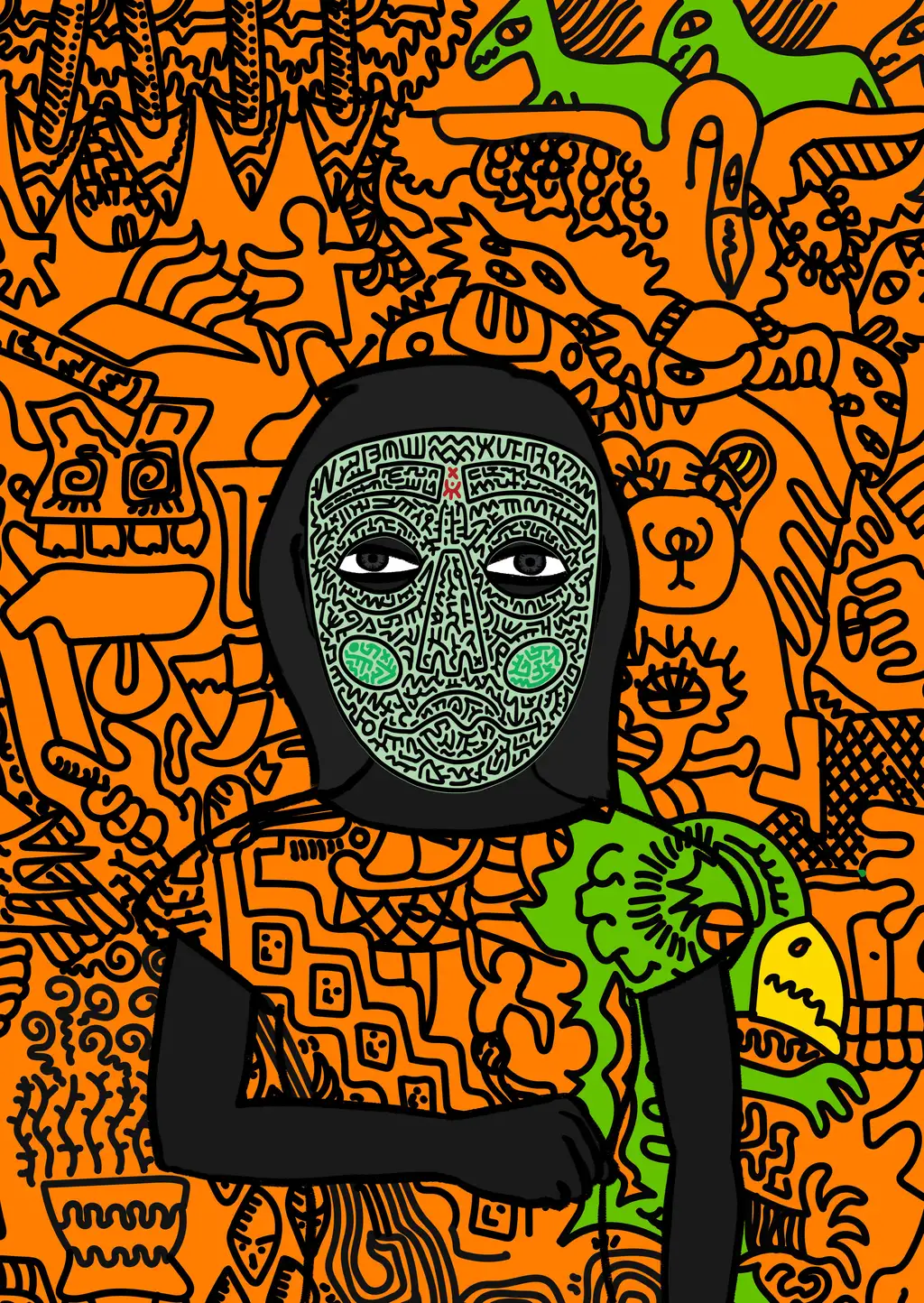 Hashmask #10005