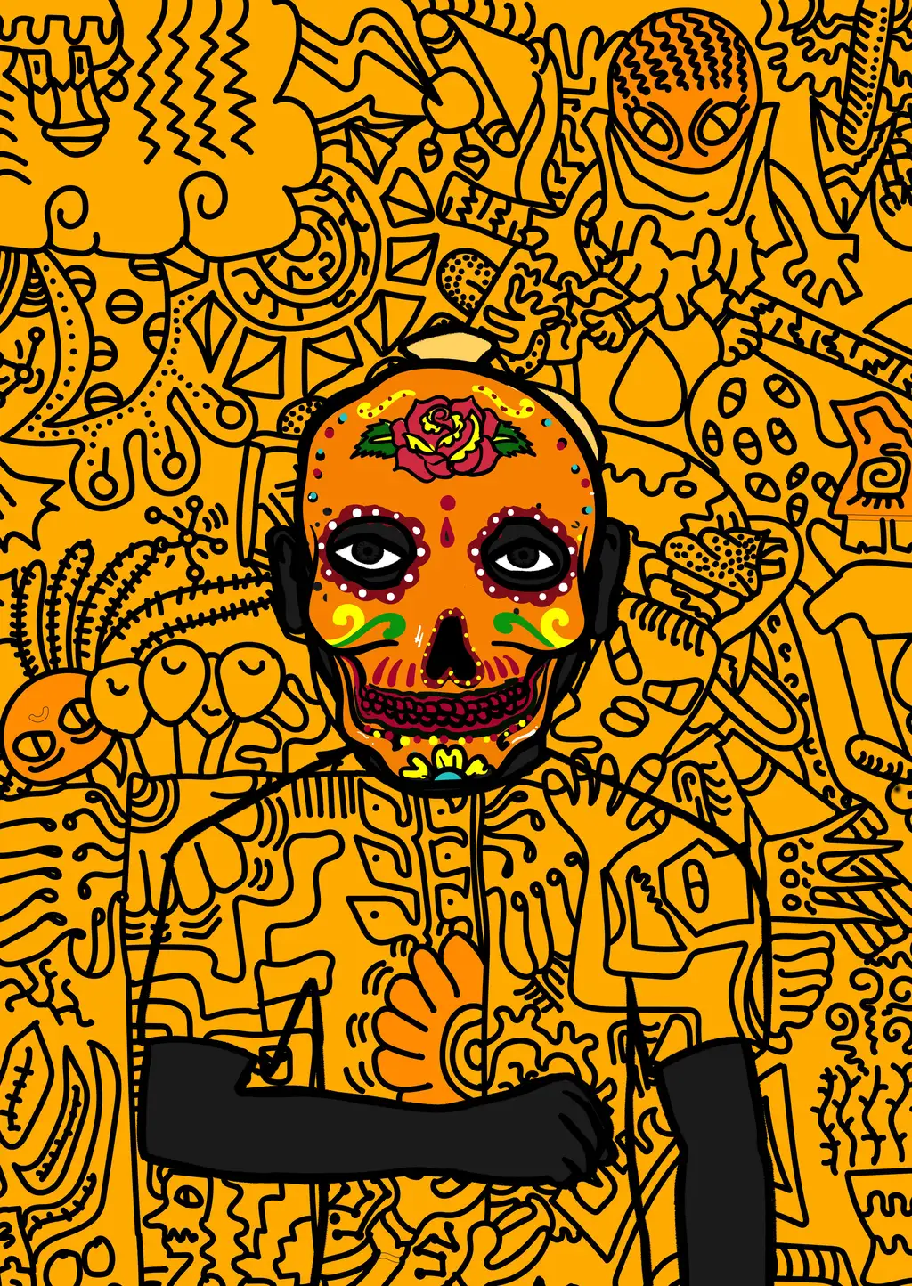 Hashmark — Hashmask #10064