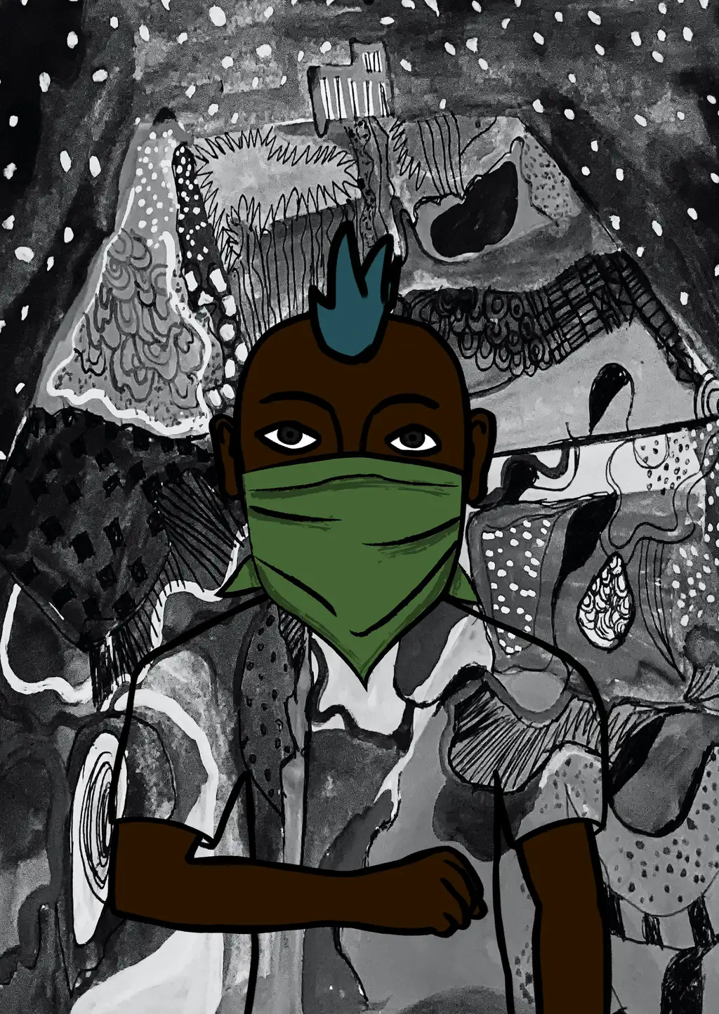 Free Navalny — Hashmask #6631