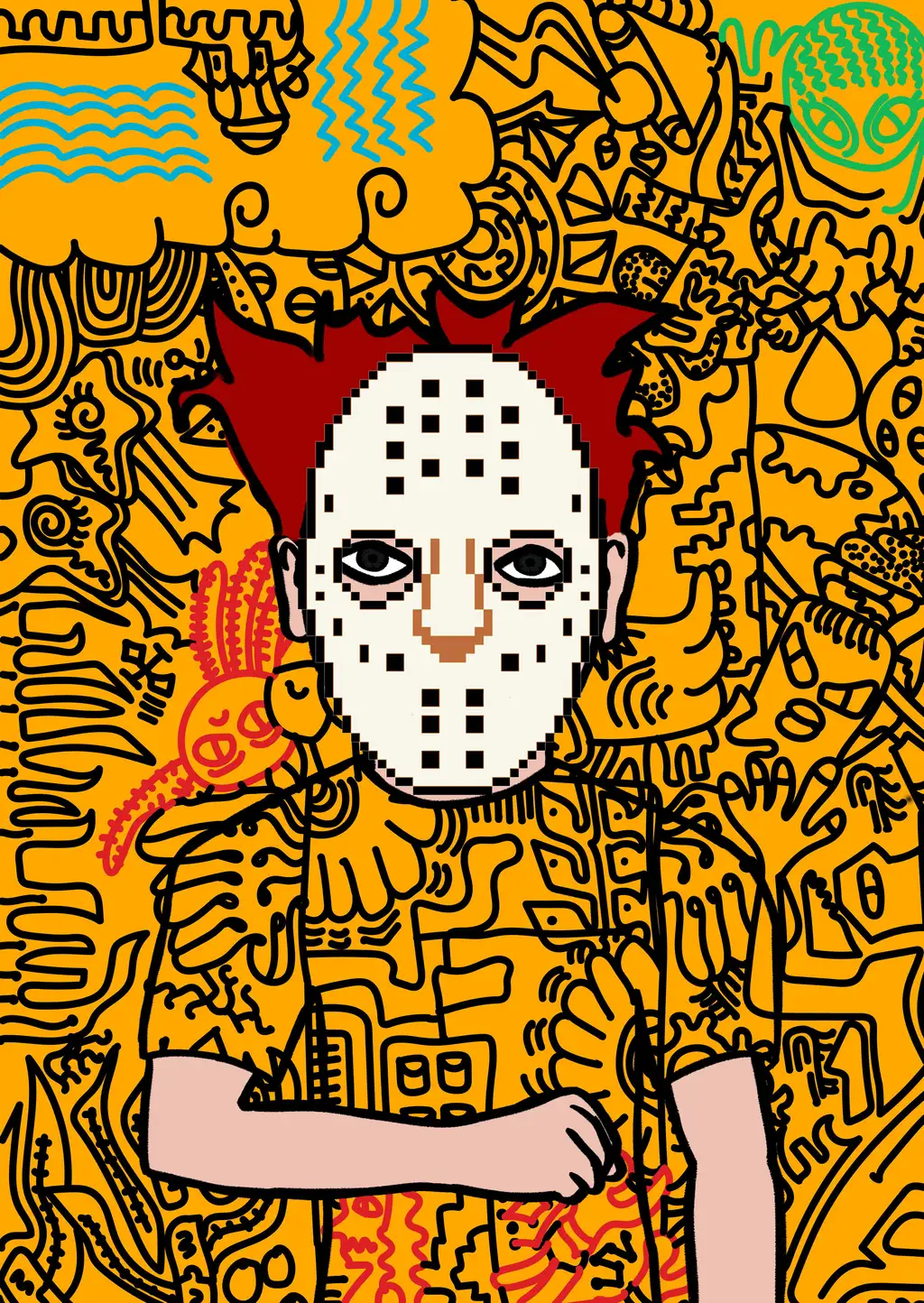 The Tendieman — Hashmask #10125