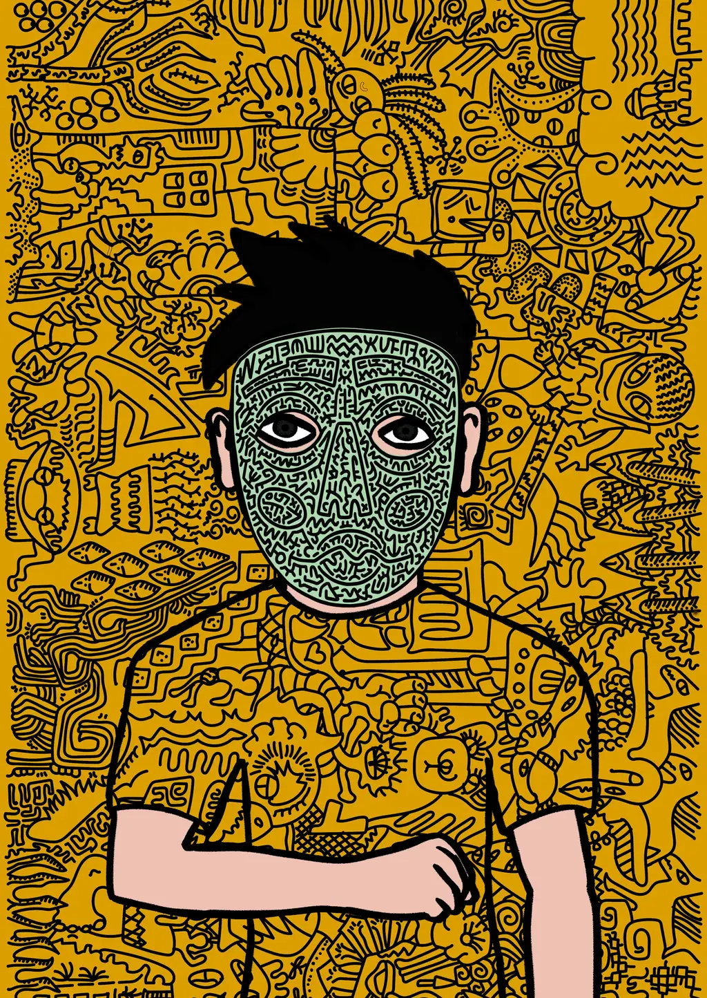 Husky — Hashmask #10144