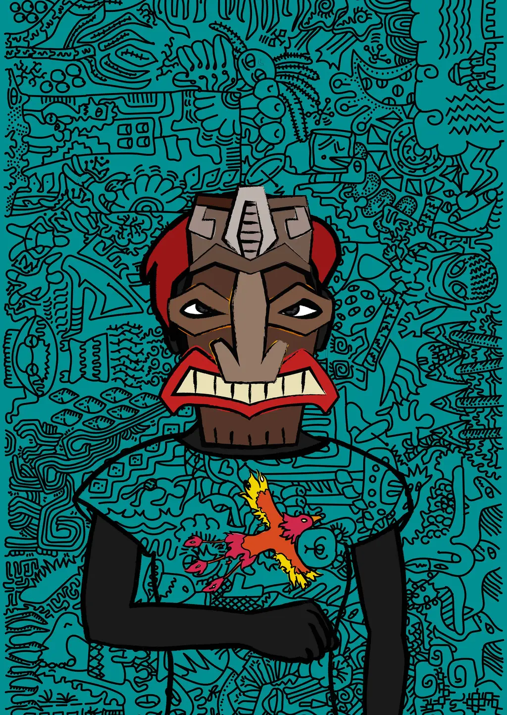 Jean Basquiat — Hashmask #10156