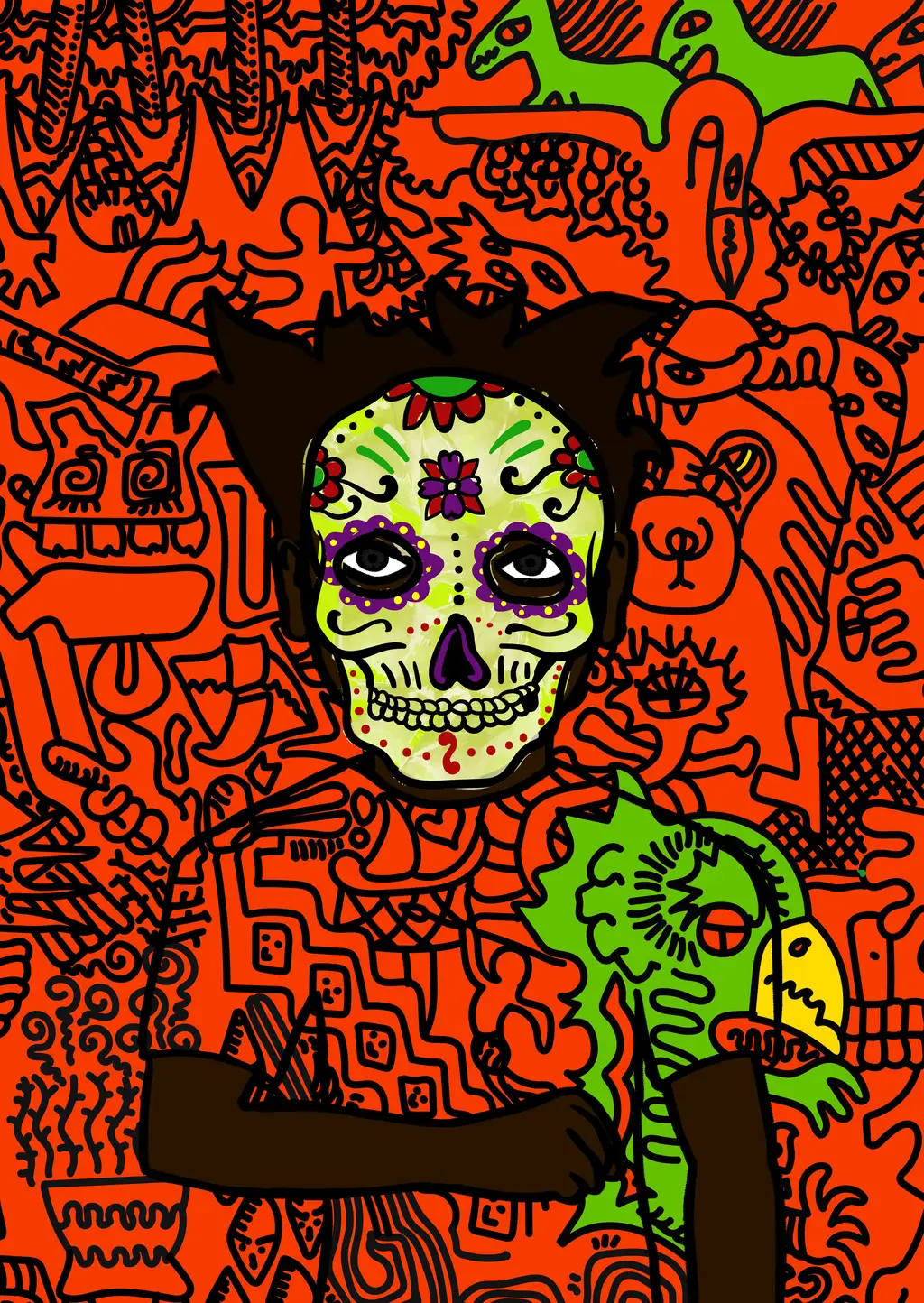 Gronkowski 87 — Hashmask #10185