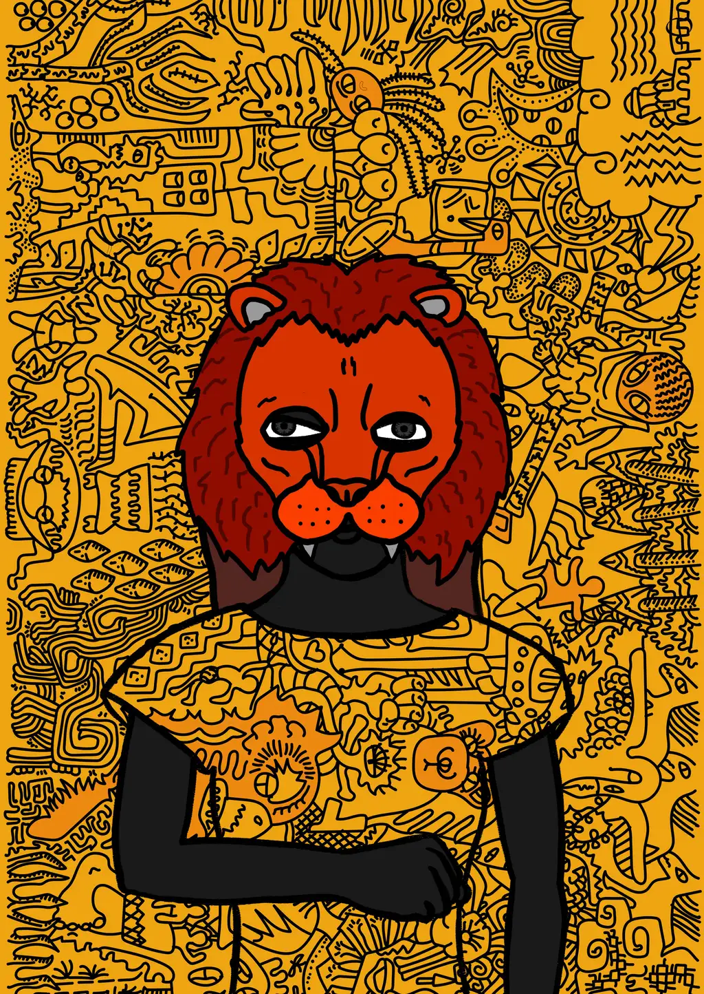 Lioness — Hashmask #10197