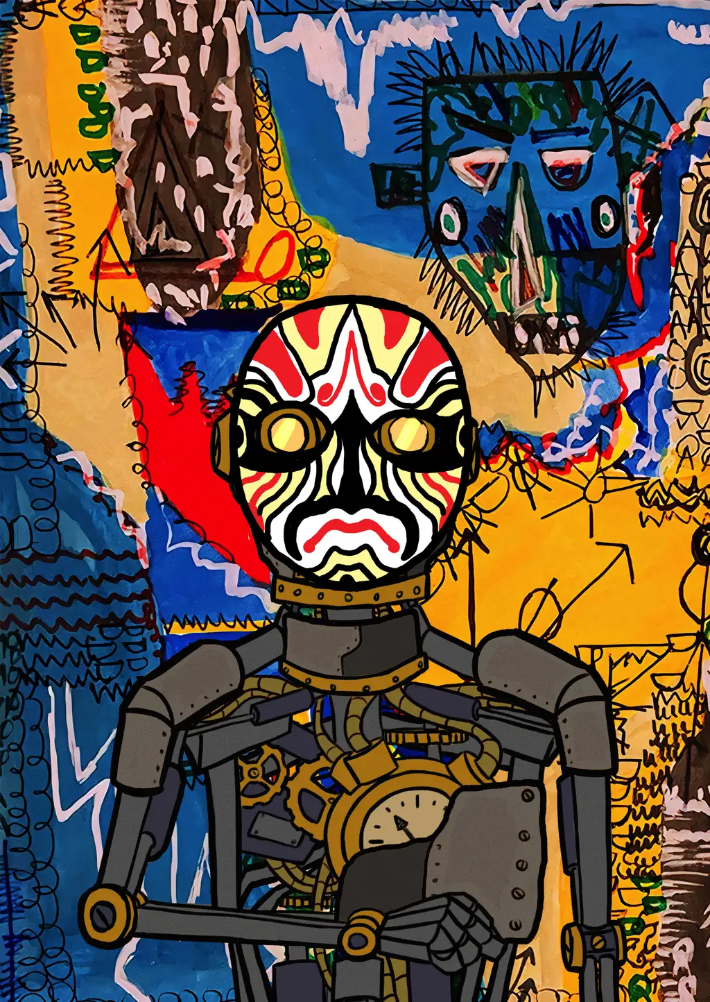 Tank Man — Hashmask #10222