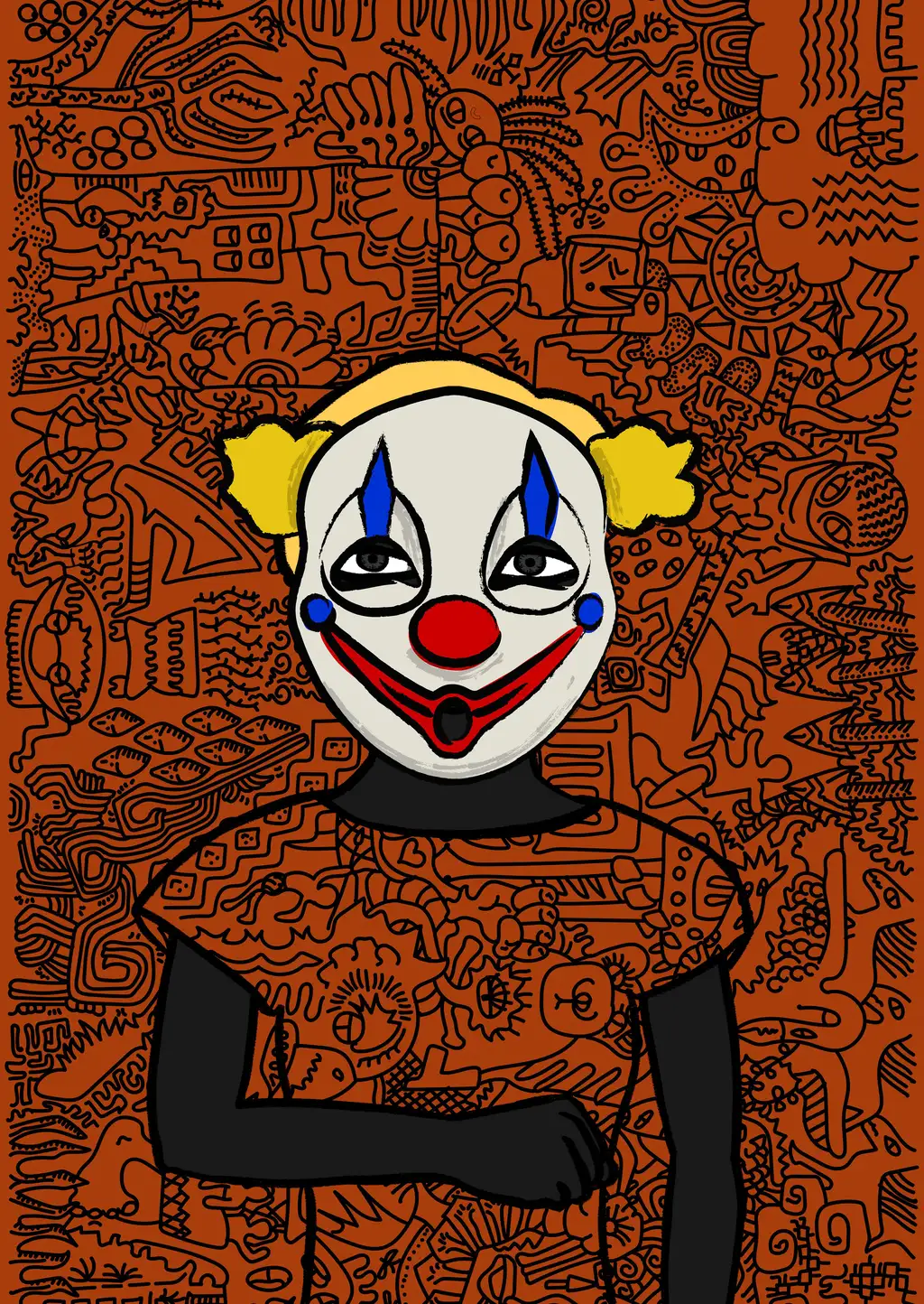 Clown World — Hashmask #10253