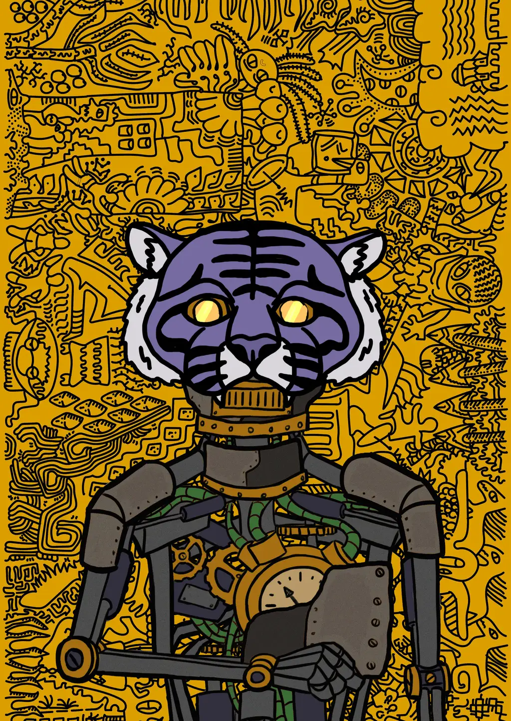 Technoking — Hashmask #10327
