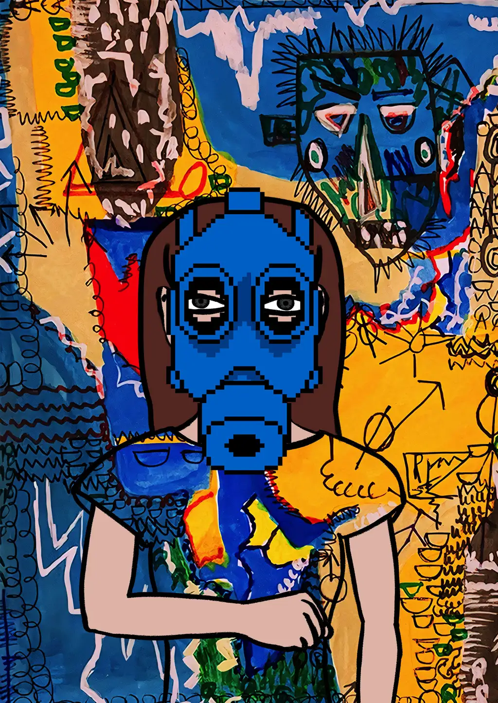 Gazprom — Hashmask #10348