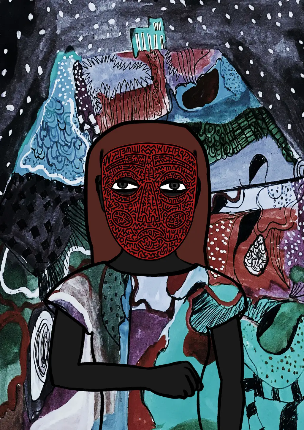 Living with demons — Hashmask #10460