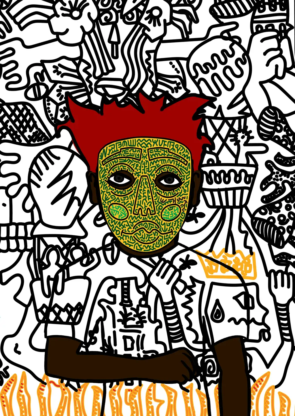 therealdonaldtrump — Hashmask #6670