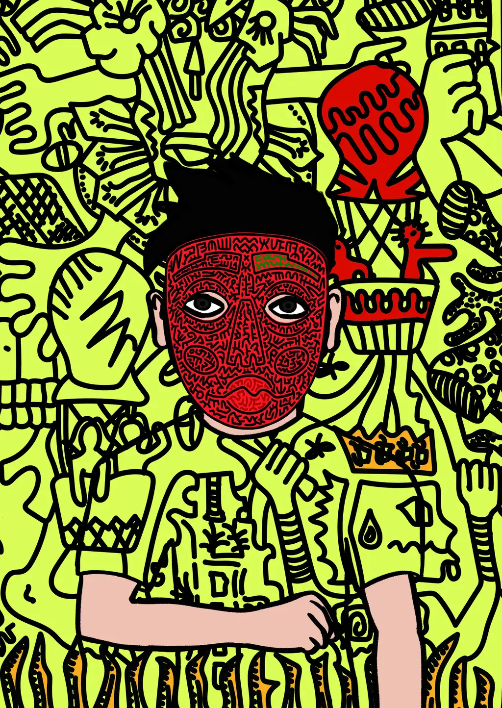 Mitochondria — Hashmask #10556