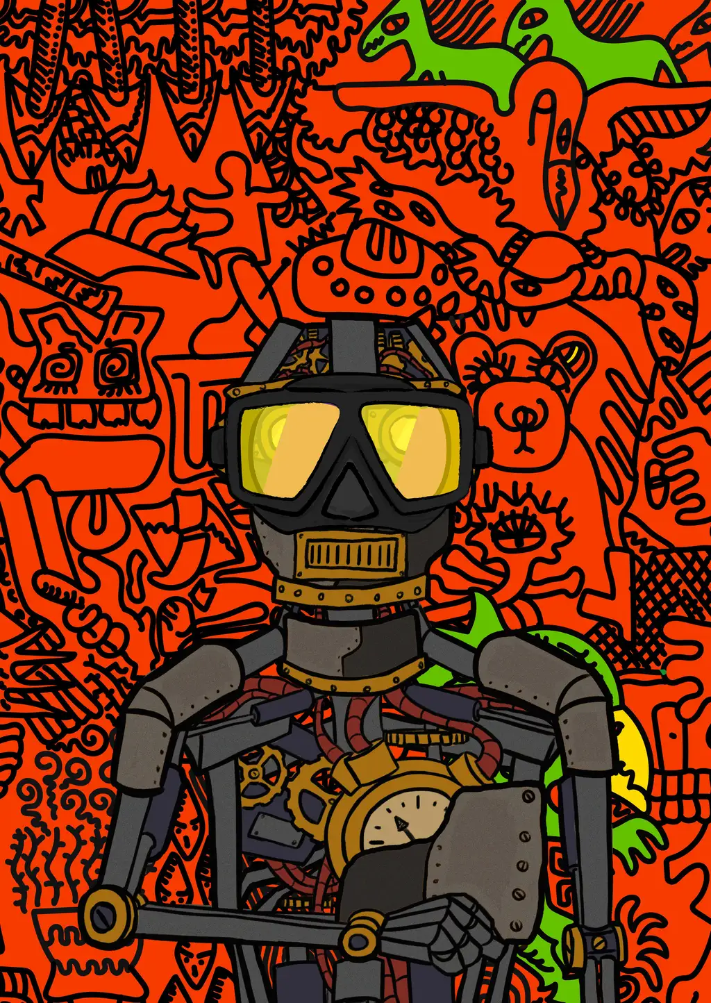 2 Feet Underwater — Hashmask #10856