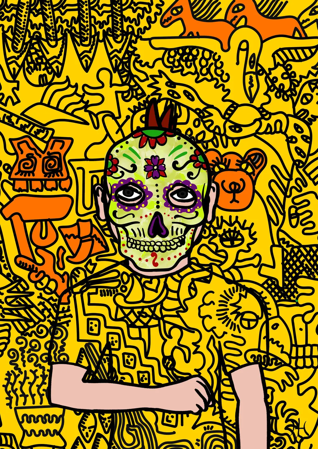 Golden Gringo — Hashmask #10870