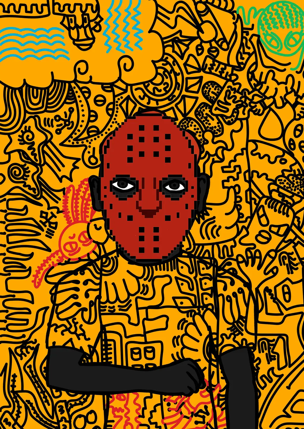 Dude — Hashmask #10895