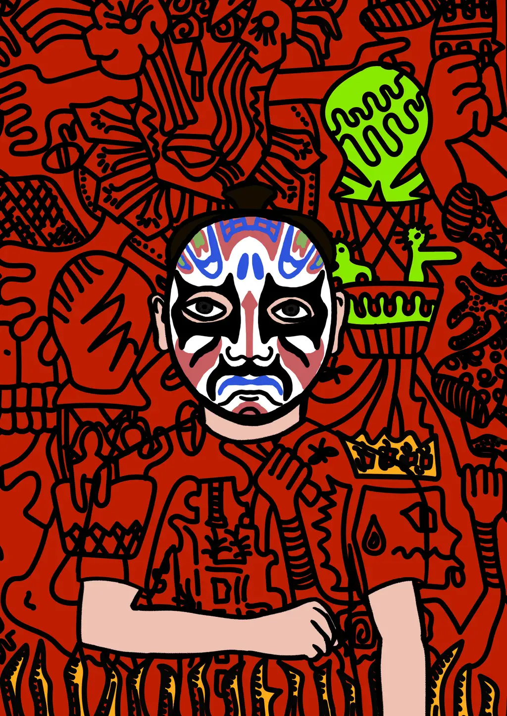 Crypto Twitter — Hashmask #10955