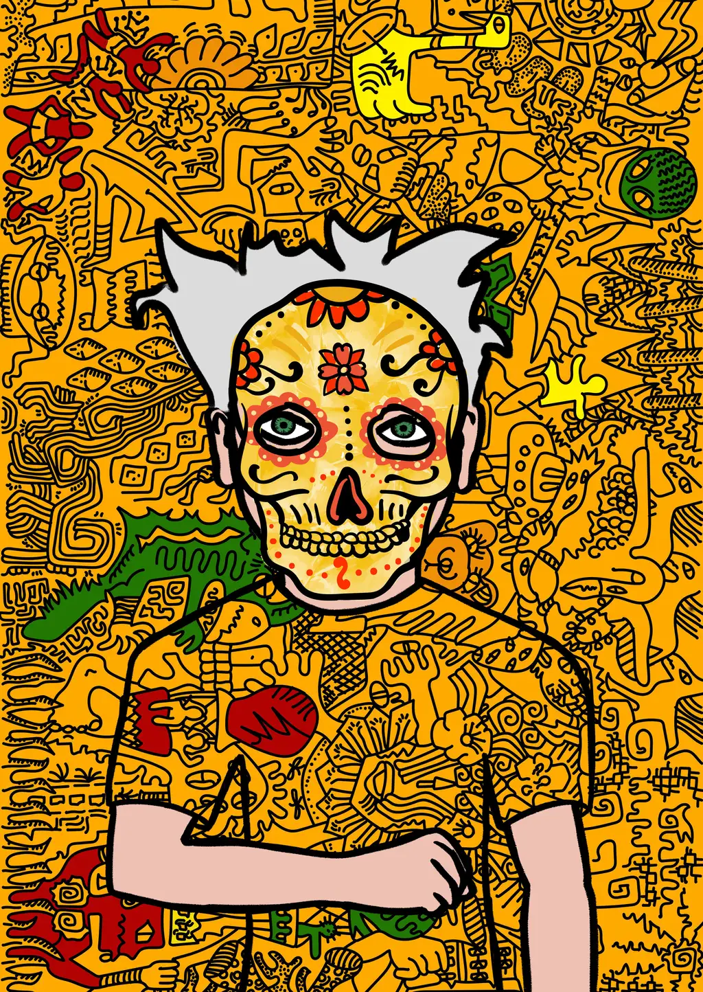 Soy Mexicano — Hashmask #6732