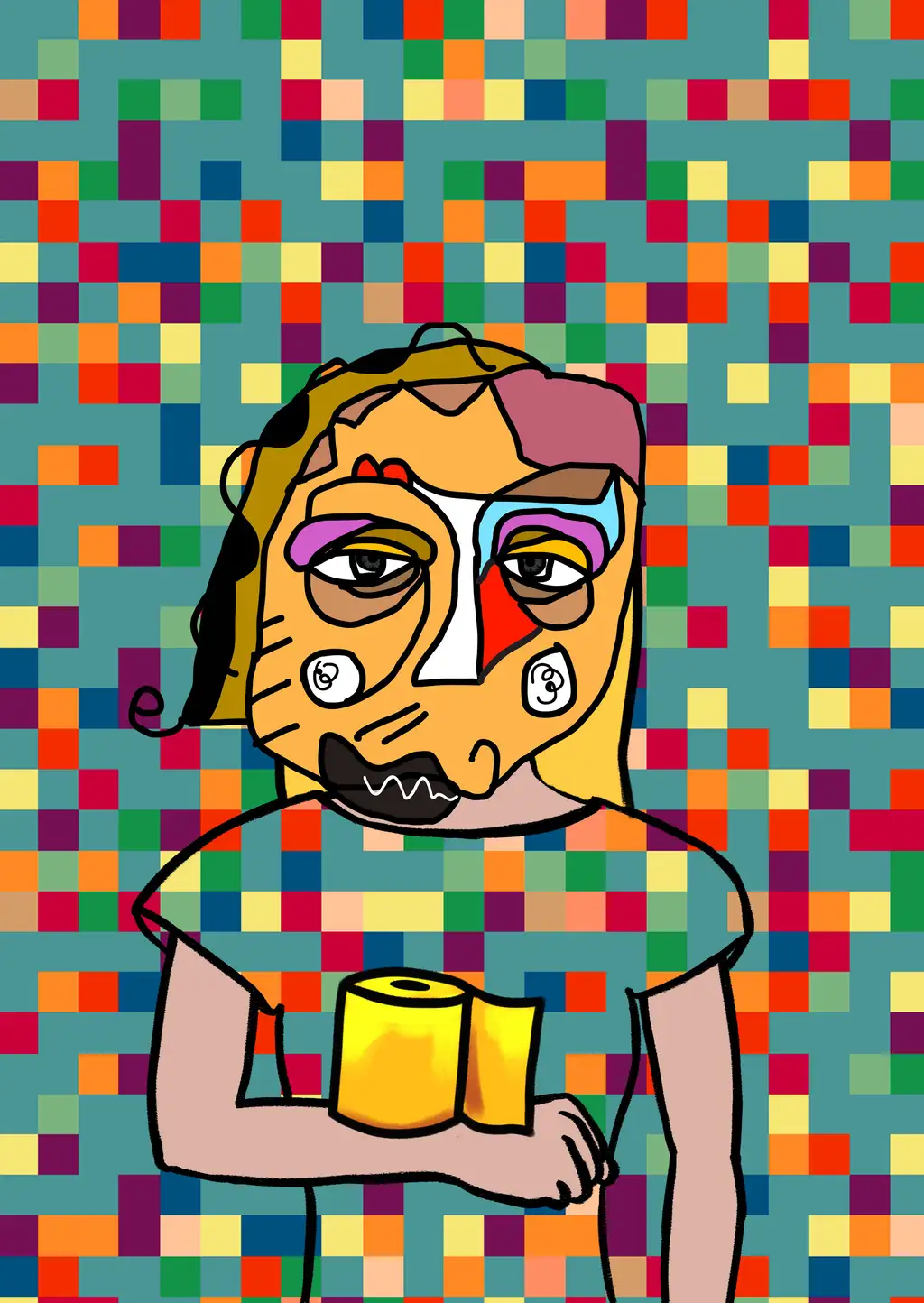 Stay Poor — Hashmask #11187