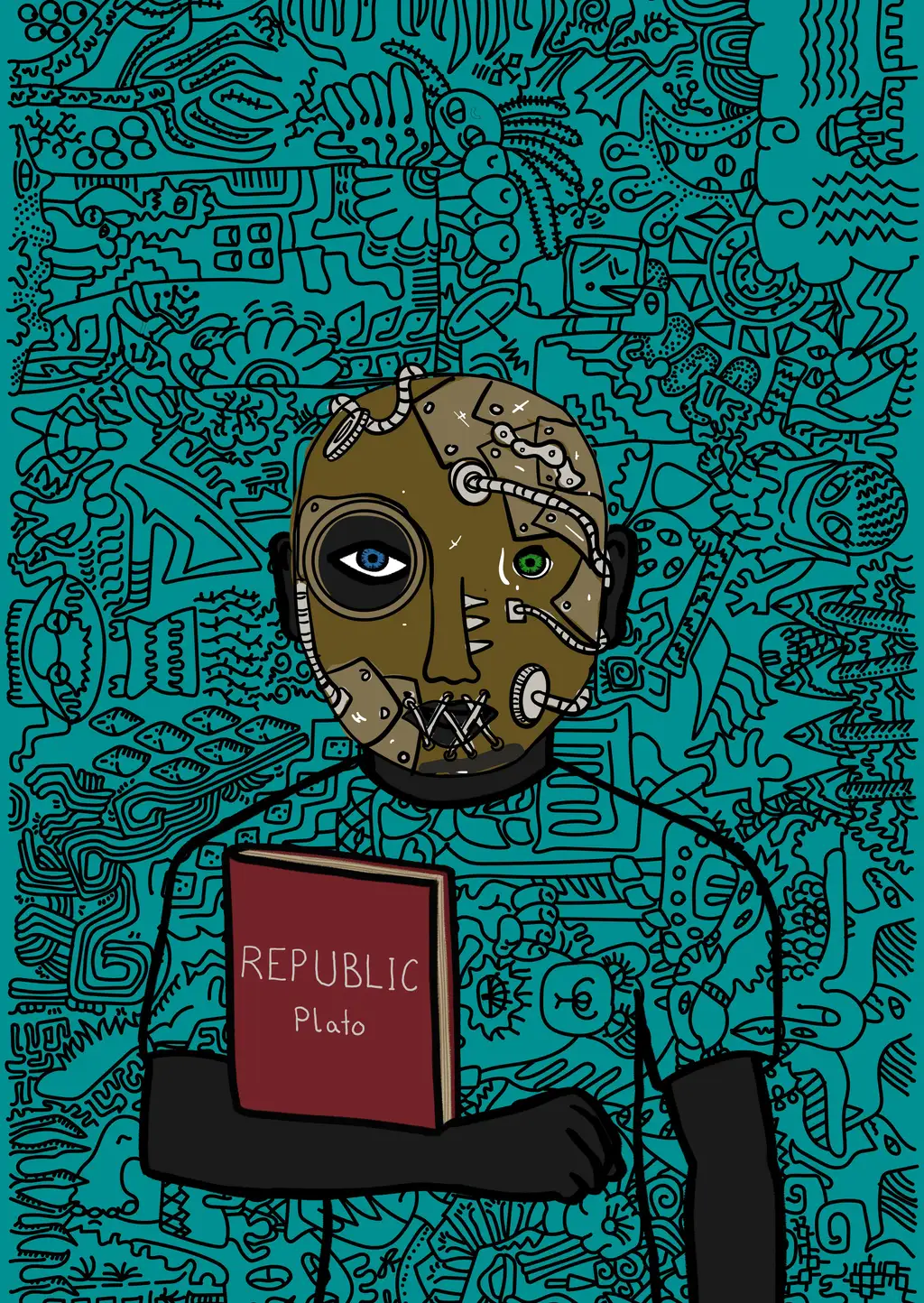 Cyberpunk 2077 — Hashmask #6745