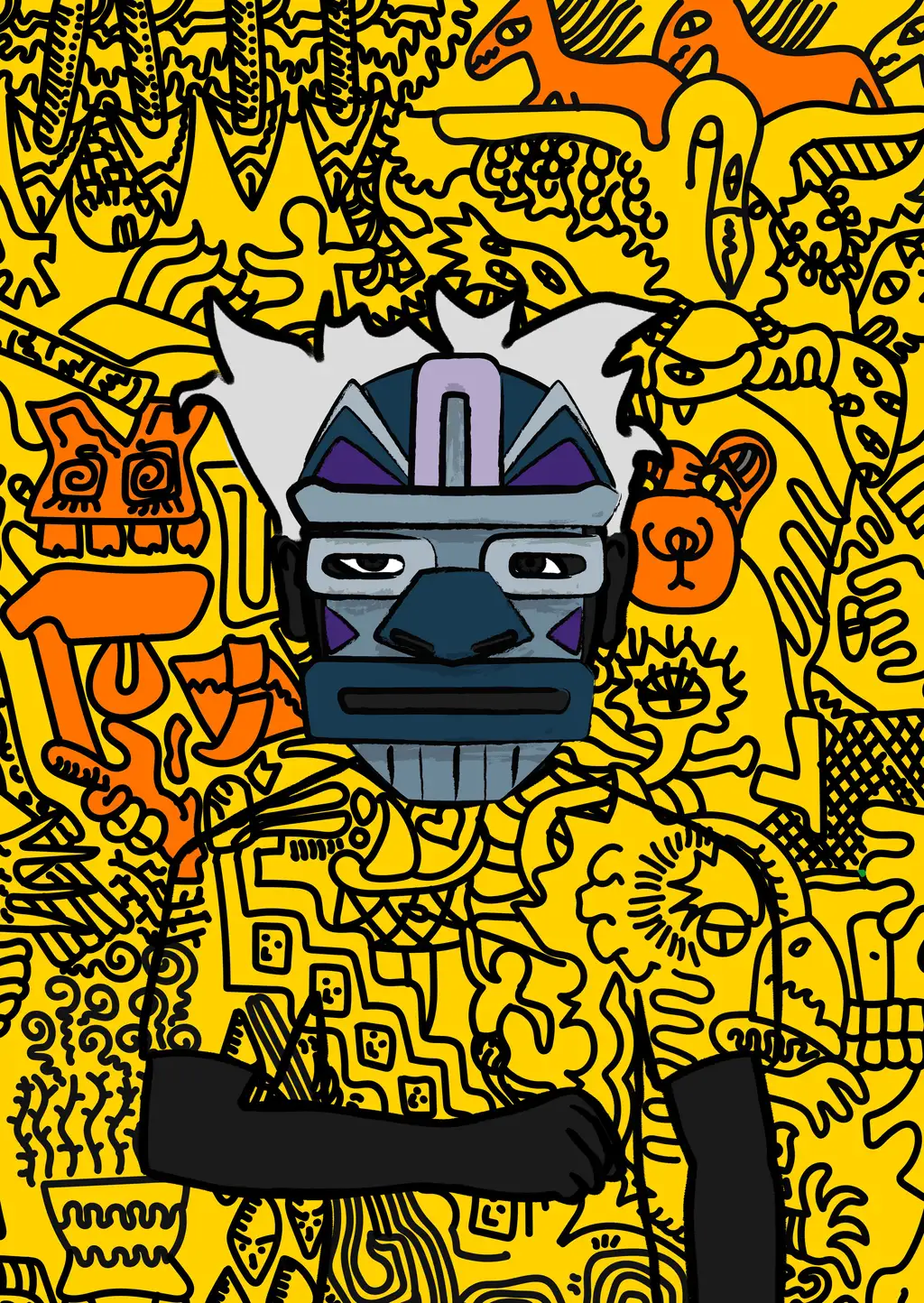Bernie Maskers — Hashmask #11432