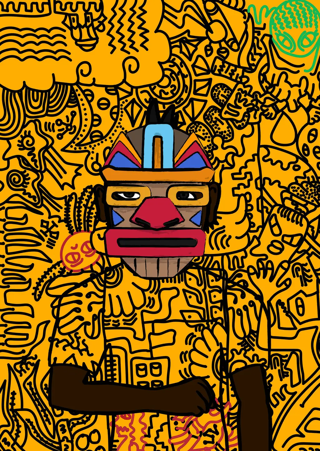 Roadster — Hashmask #11484