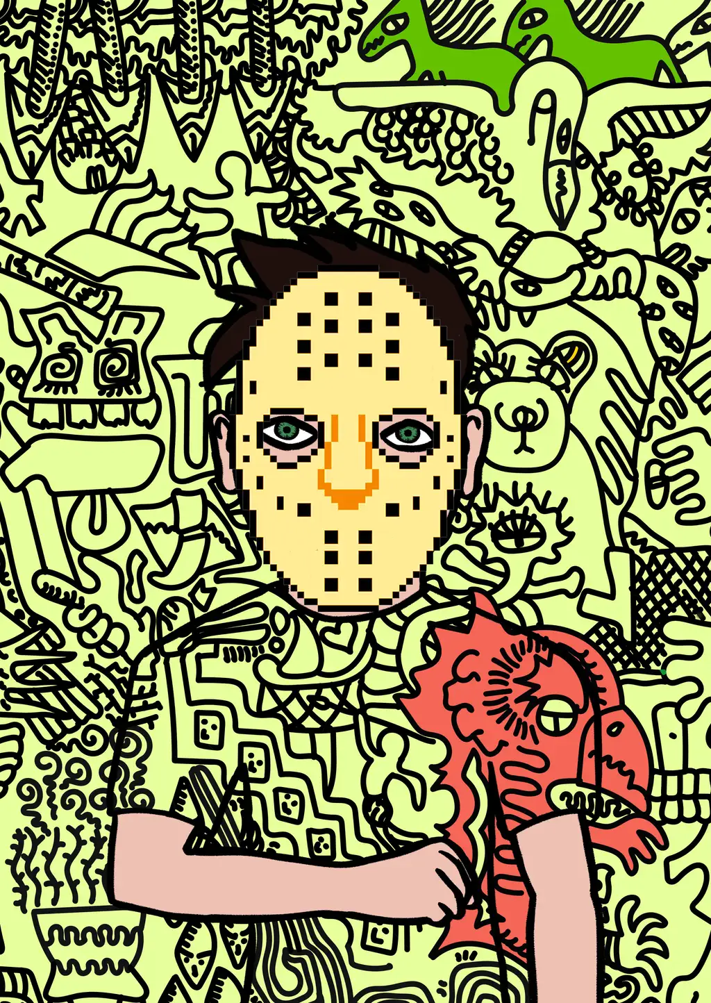 Wilt the Stilt — Hashmask #11553