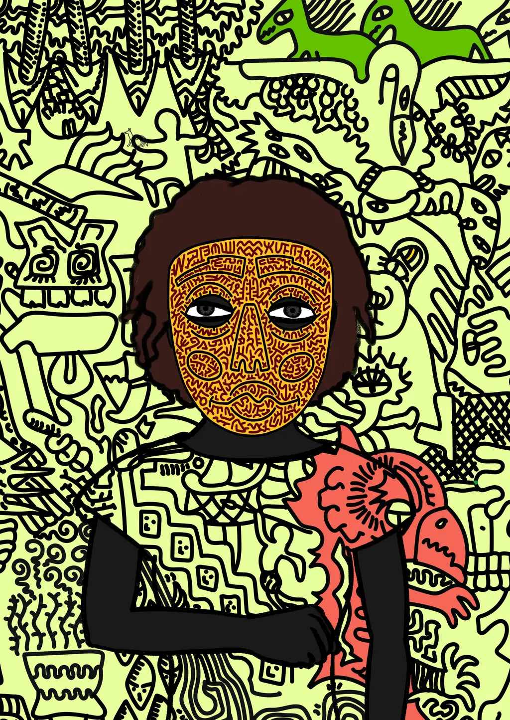 Kima — Hashmask #11580