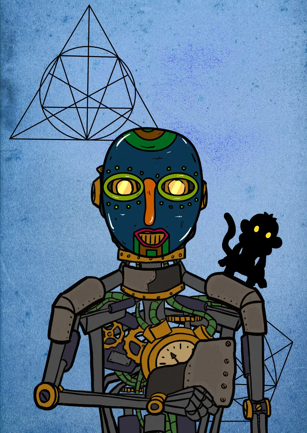 Robomonkey — Hashmask #6783