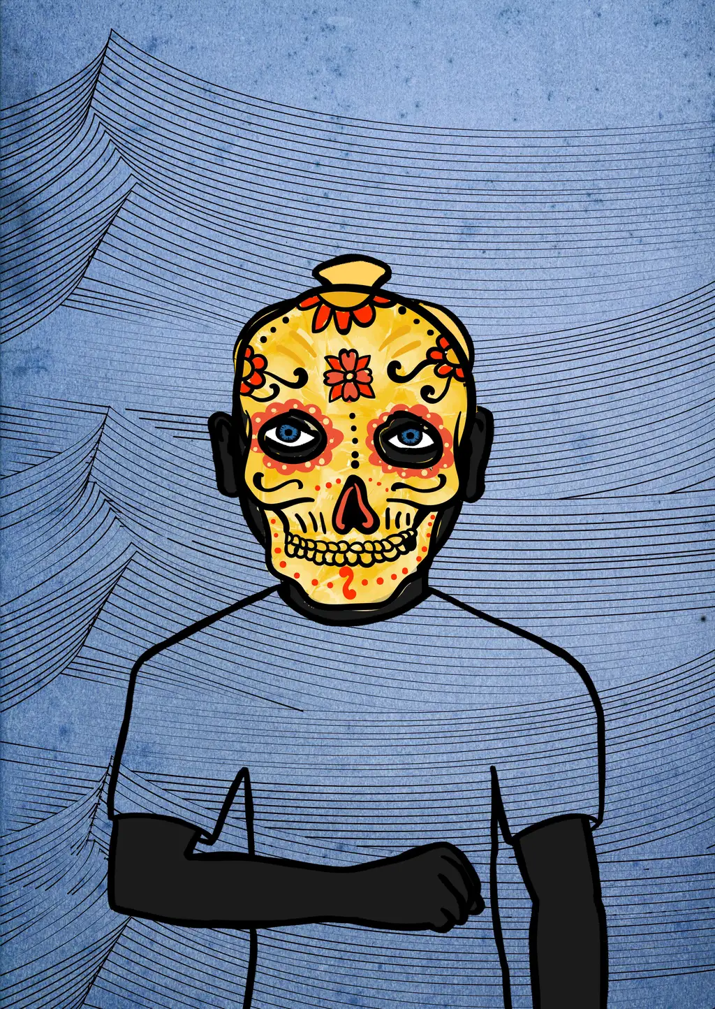 Roy Lichtenstein — Hashmask #11680