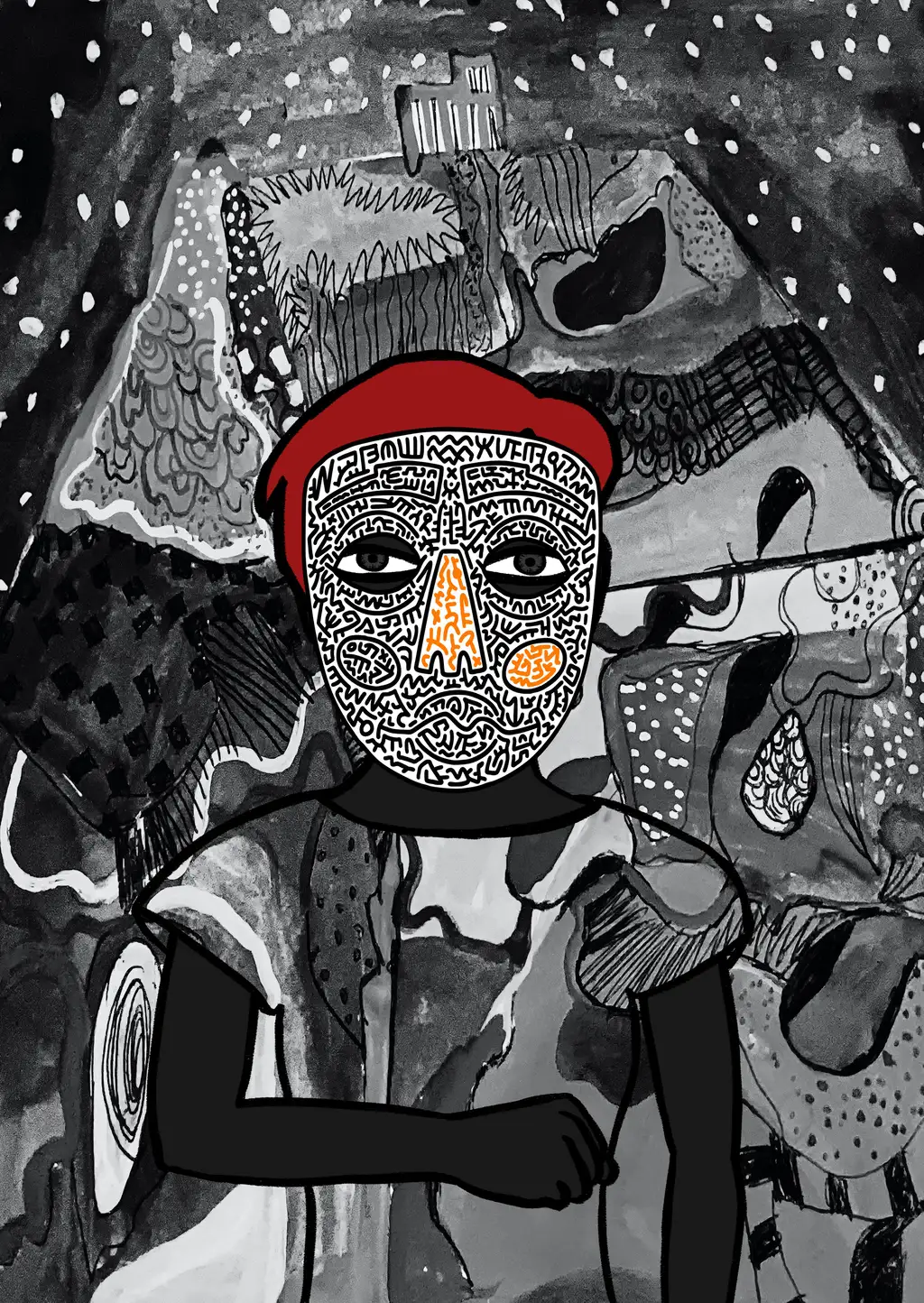 kissing Mona Lisa — Hashmask #11776