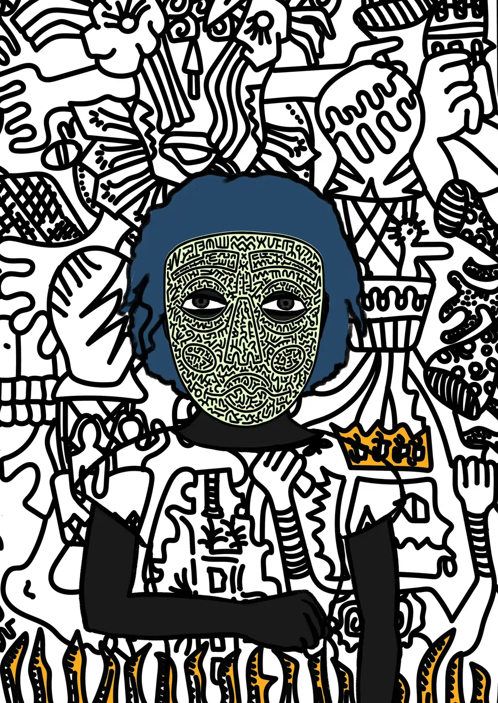 Gesture — Hashmask #11789